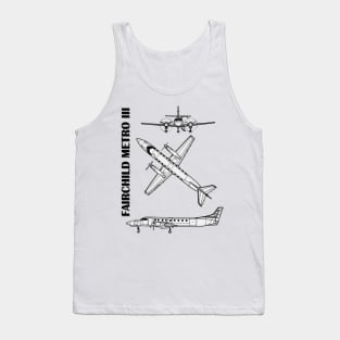 Metro III three views Tank Top